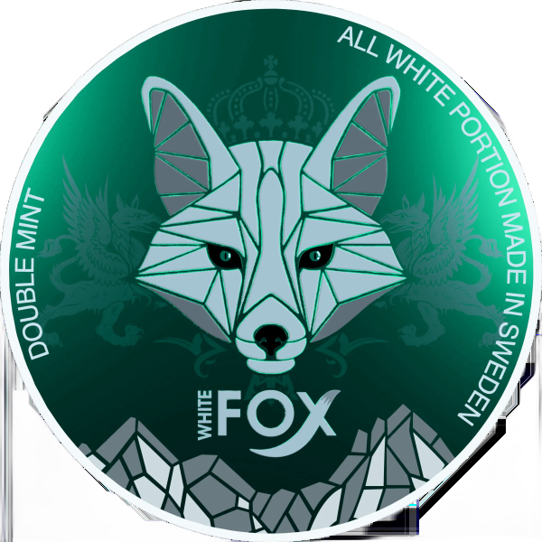 White Fox Green Double Mint 12mg/pouch