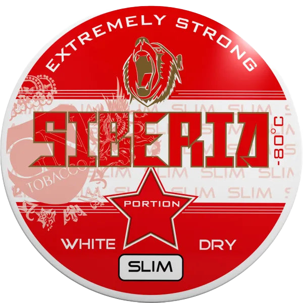 Siberia Red Slim White Dry 21.5mg/pouch