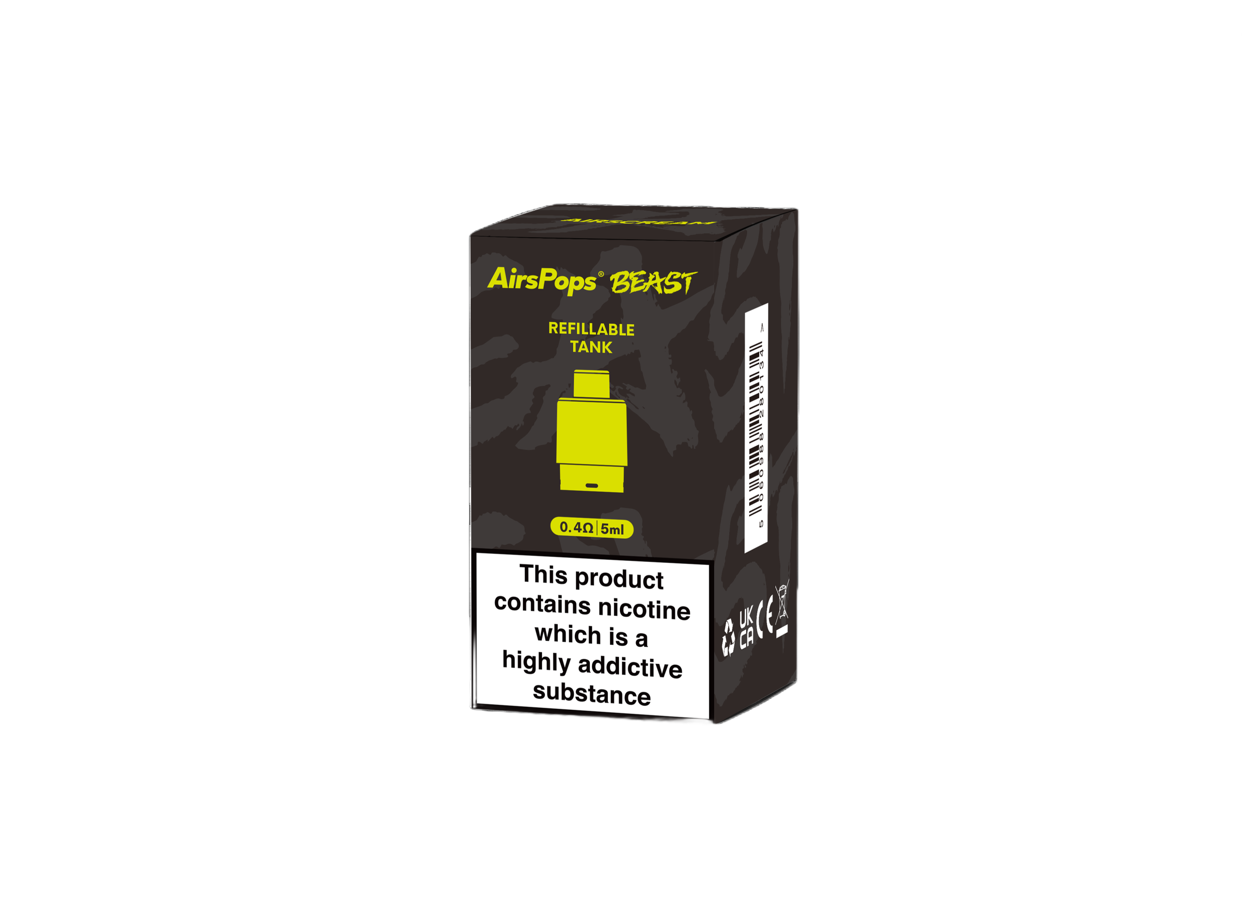 AirSpops BEAST Refillable Tank 0.4 Ohm