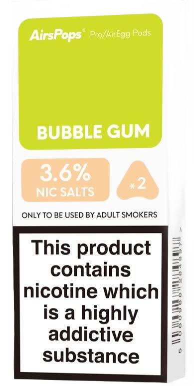 AirSpops PRO Prefilled Pod 3.6% Nic Salt