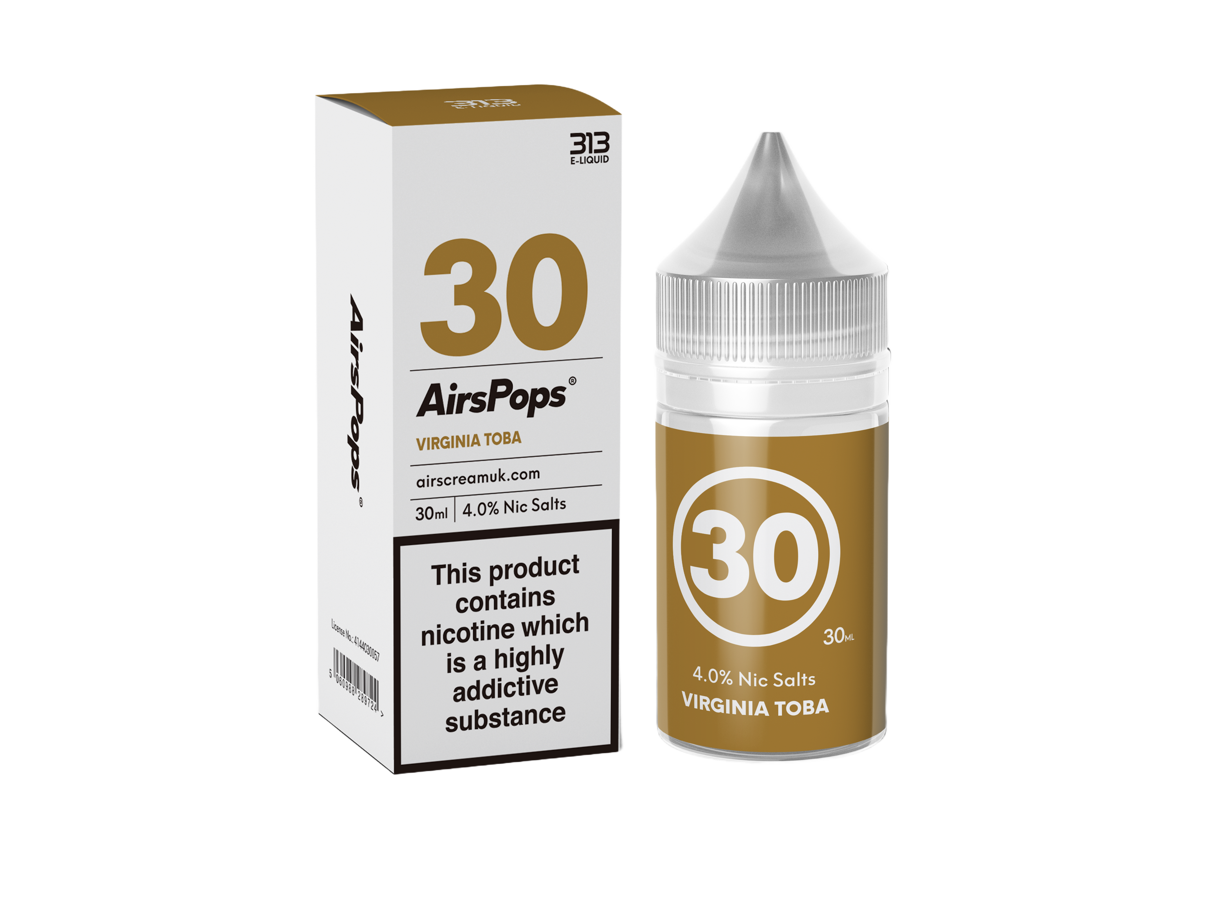 AirSpops 313 Nic Salt E-Liquid 1.9% 30ML