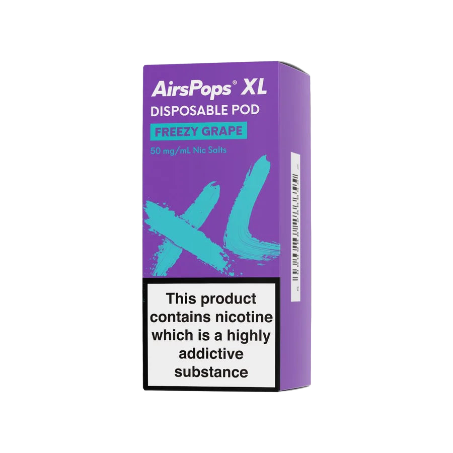 AirSpops XL Disposable Pod 10ML 5% Nic Salt