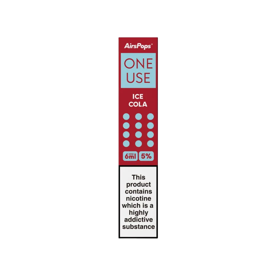 AirSpops One Use 6ML Mesh 5% Nic Salt