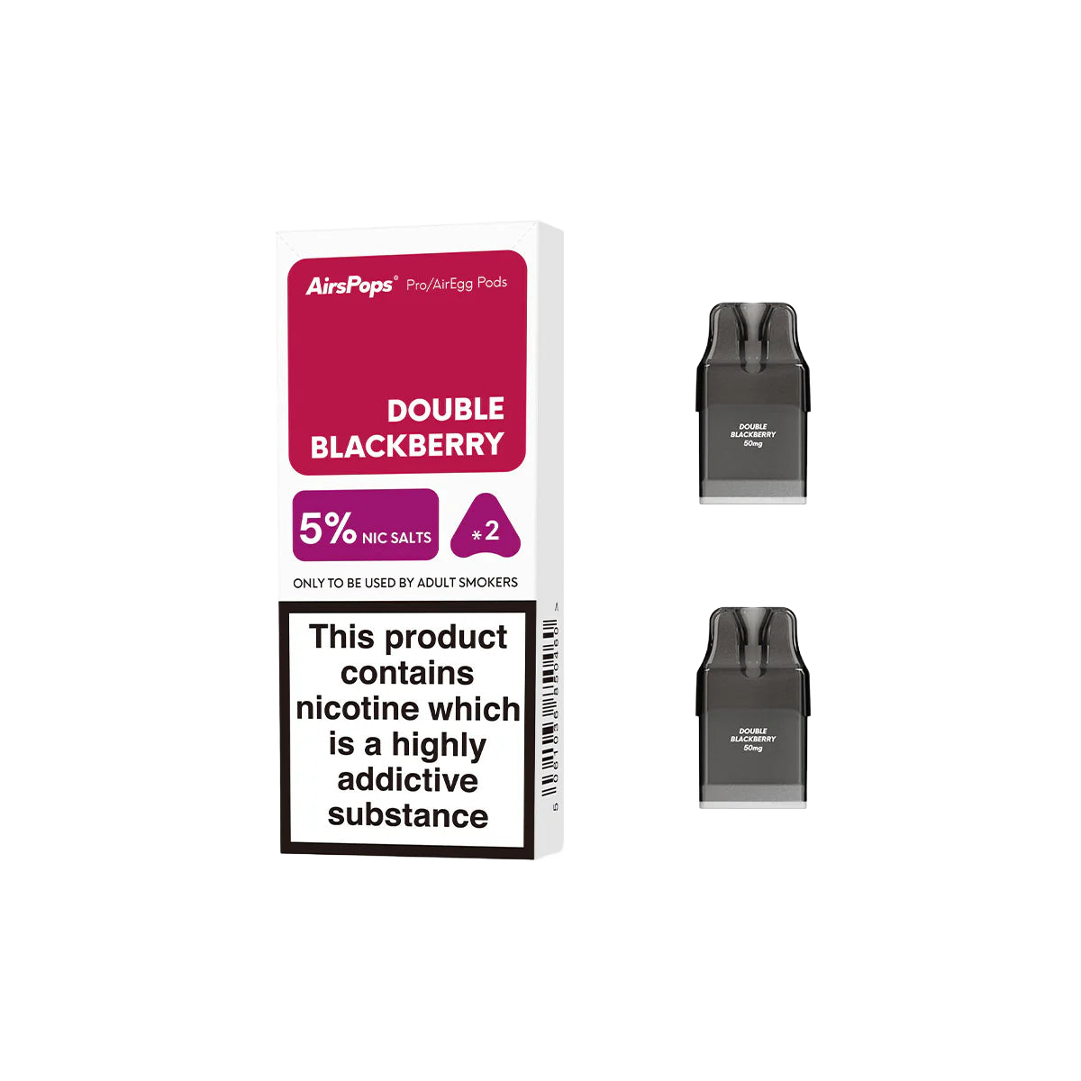 AirSpops PRO Prefilled Pod 5% Nic Salt