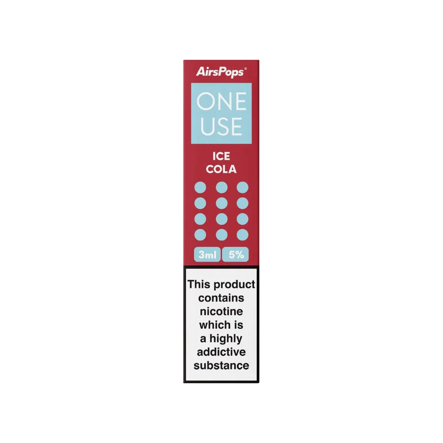 AirSpops One Use 3ML 5% Nic Salt
