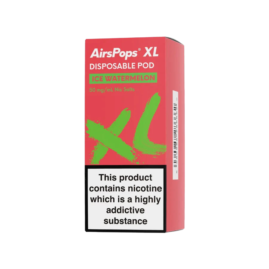 AirSpops XL Disposable Pod 10ML 5% Nic Salt