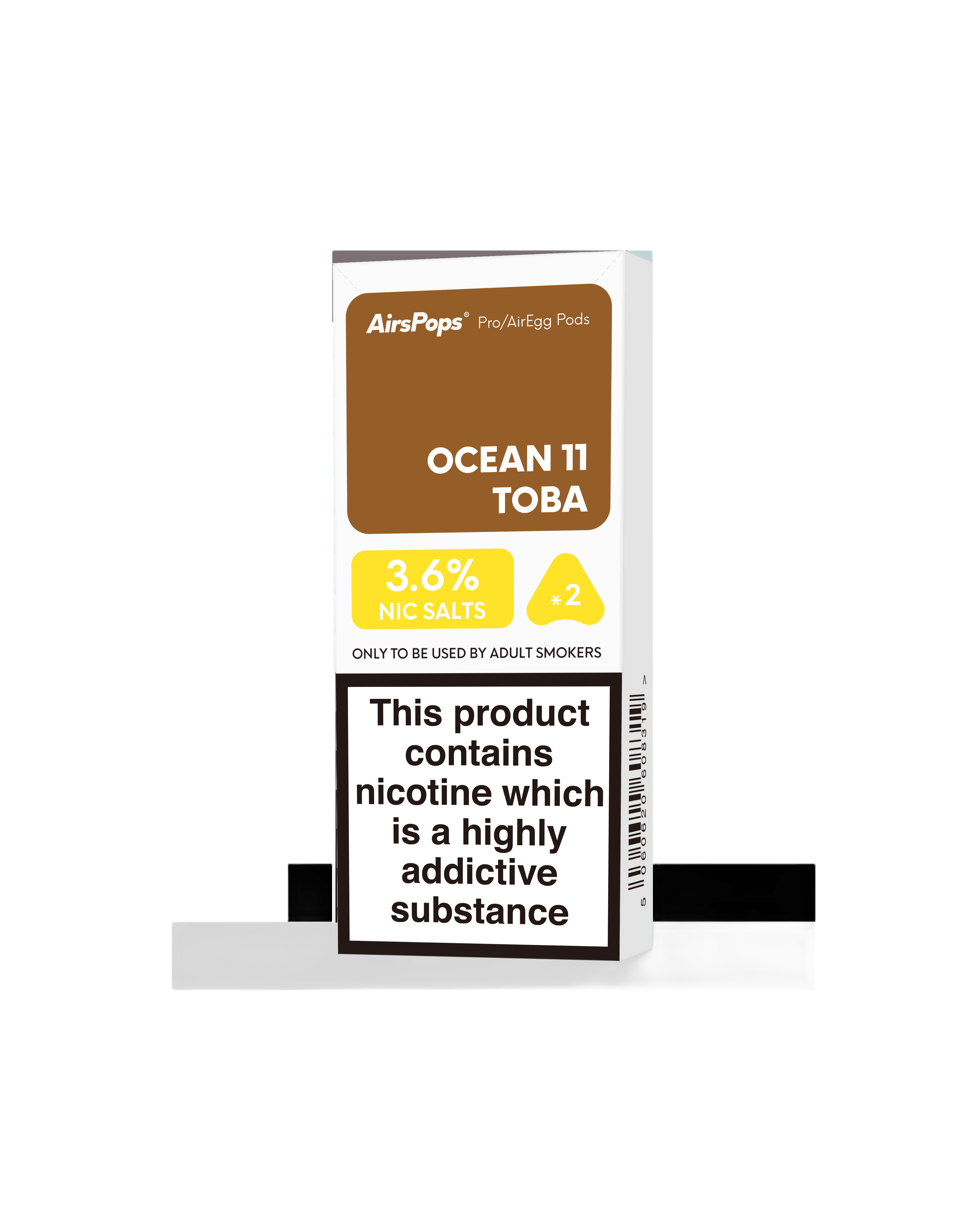 AirSpops PRO Prefilled Pod 3.6% Nic Salt