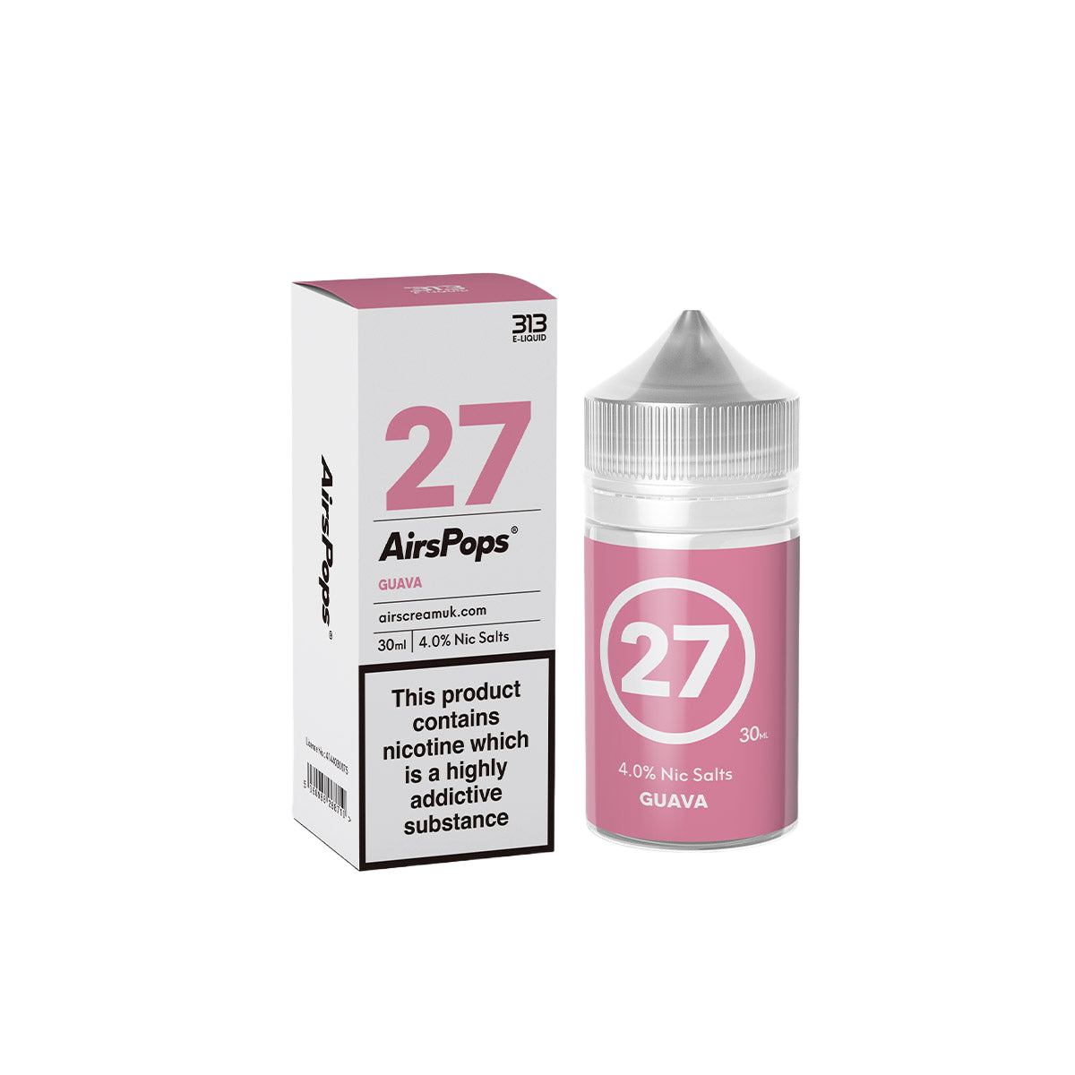 AirSpops 313 Nic Salt E-Liquid 1.9% 30ML