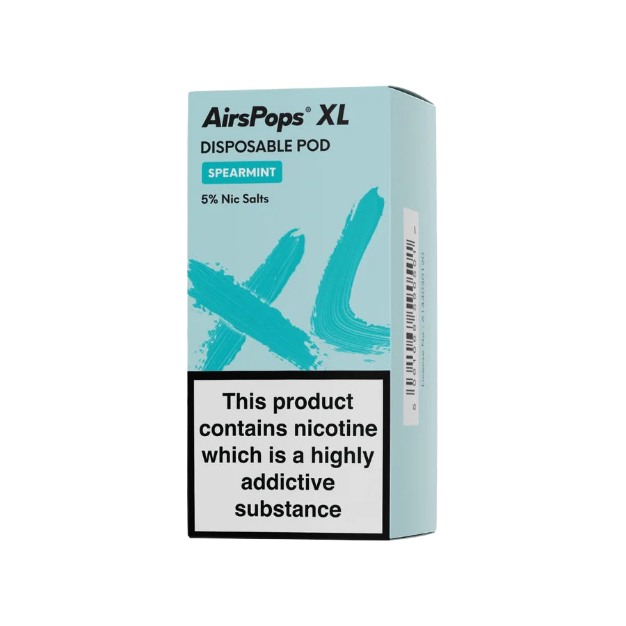 AirSpops XL Disposable Pod 10ML 5% Nic Salt