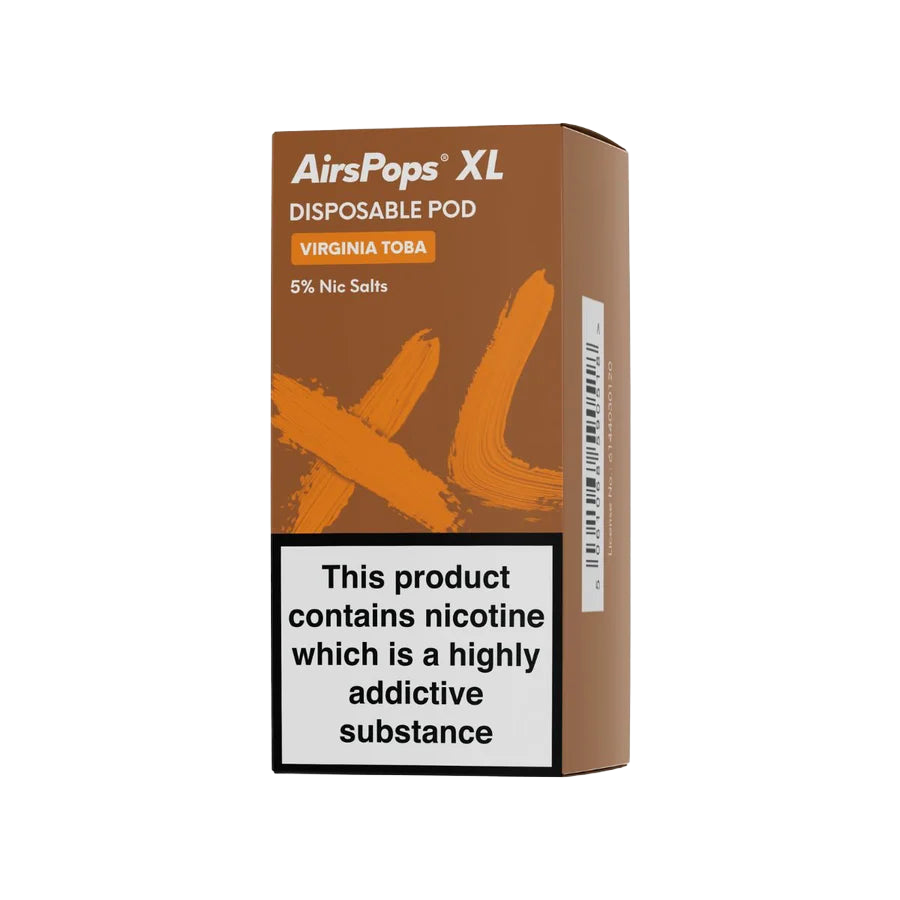 AirSpops XL Disposable Pod 10ML 5% Nic Salt