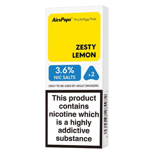 AirSpops PRO Prefilled Pod 3.6% Nic Salt